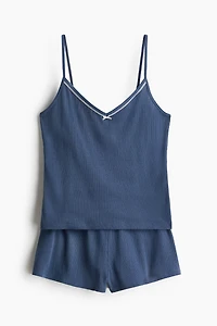 Pointelle Jersey Pajamas