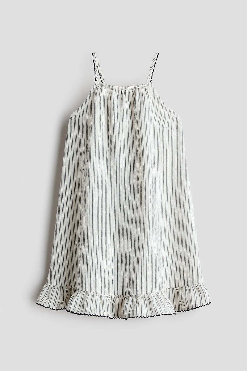 Flounced Strappy Dress