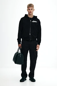 Loose-Fit Hooded Jacket