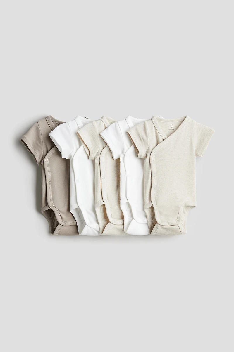 Lot de 5 maillots en coton