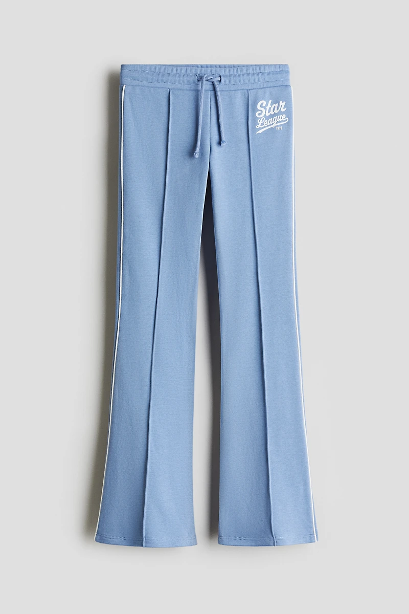 Flared Creased Joggers