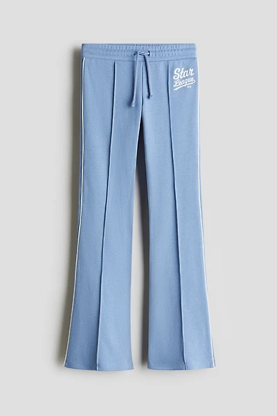 Flared Creased Joggers