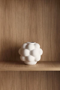 Vase en grès cérame façon bulles