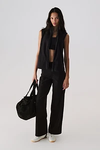 Regular-Fit Fleece Sports Vest