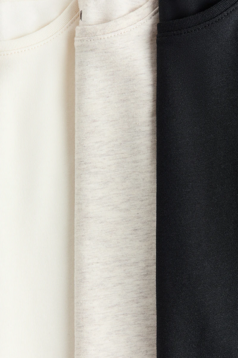 Lot de 3 hauts à manches longues