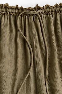 Pantalon à cordon avec jambes ballon