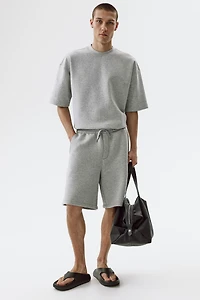 Relaxed-Fit Scuba Shorts