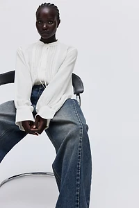 Blouse with Pintucks