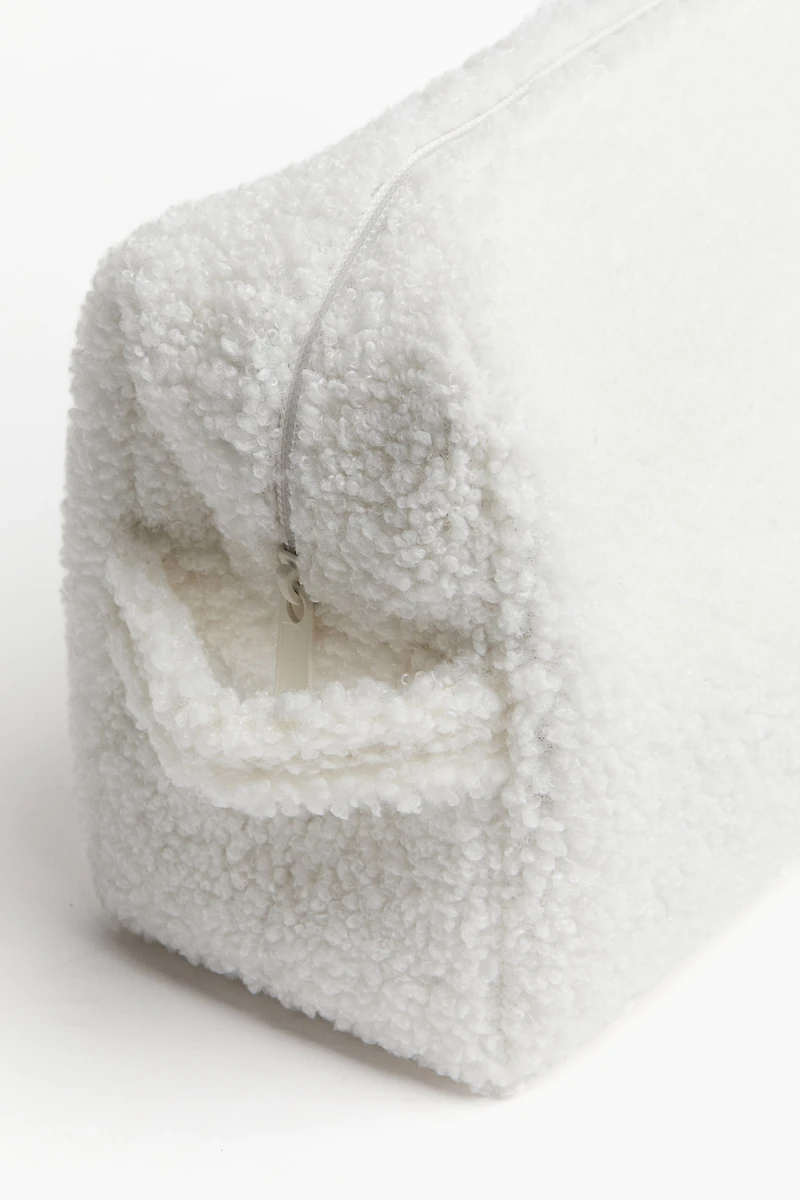 Sac à langer en tissu peluche