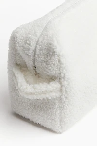 Sac à langer en tissu peluche