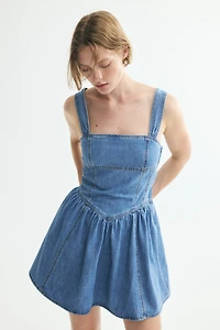 Dress with Flared Skirt