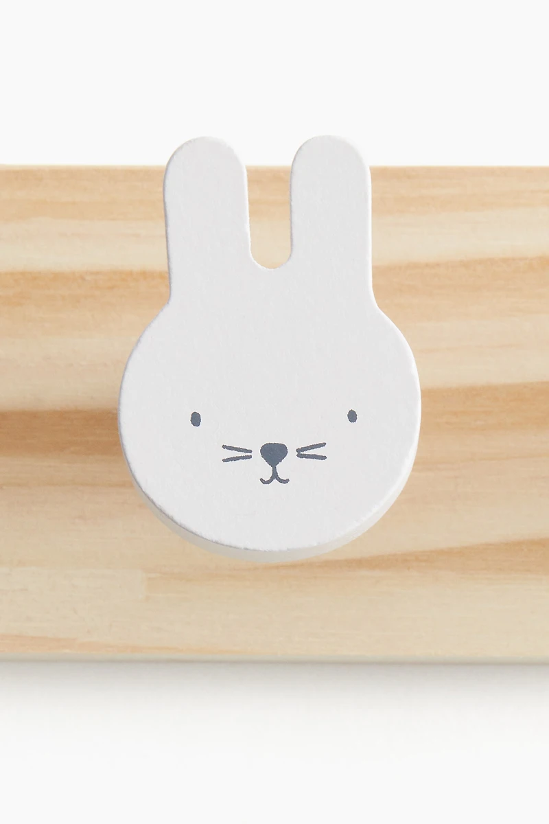 Wooden Wall-mounted Rack