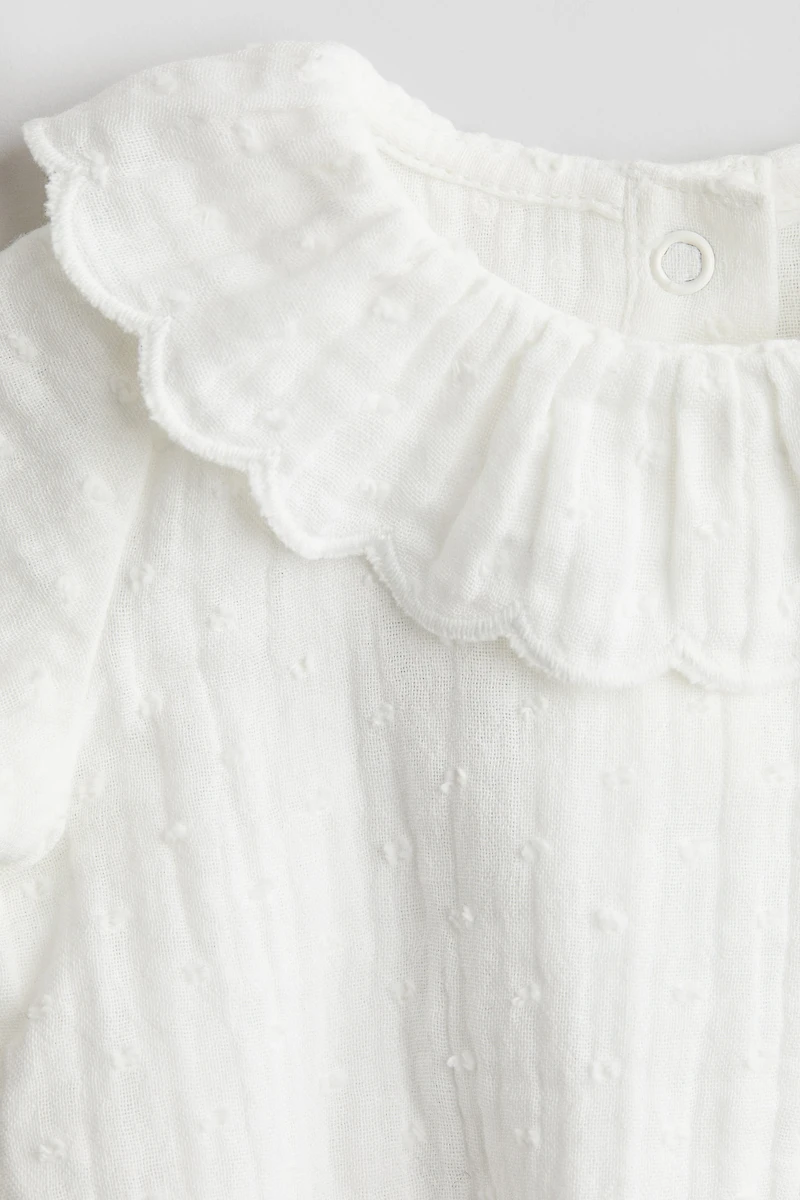 Cotton Muslin Romper Suit