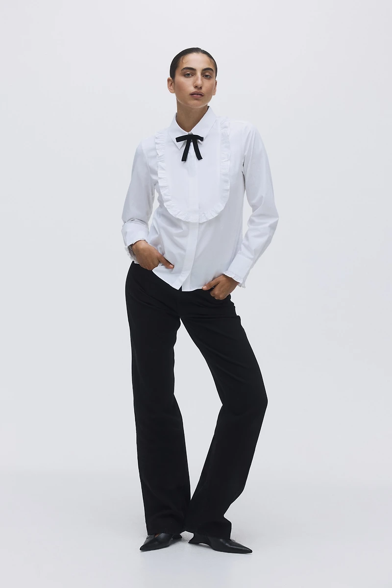 Tuxedo-Style Shirt