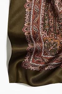 Printed Silk Scarf