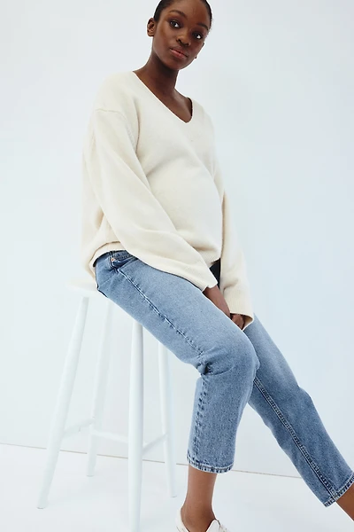 MAMA Jean près du corps à la cheville