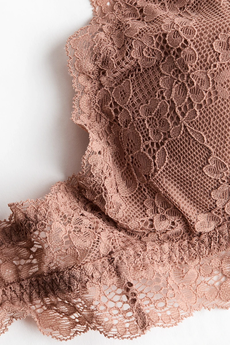 Padded Soft-Cup Lace Bra