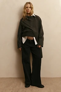 MAMA Before & After Wide Jeans