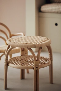 Children's Rattan Side Table