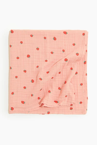 Couverture pour bébé en mousseline