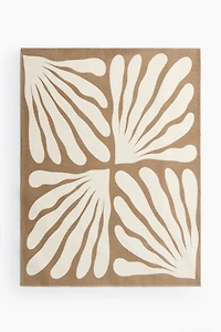 Couverture en polar à motif