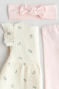 Ensemble 3 pièces en coton