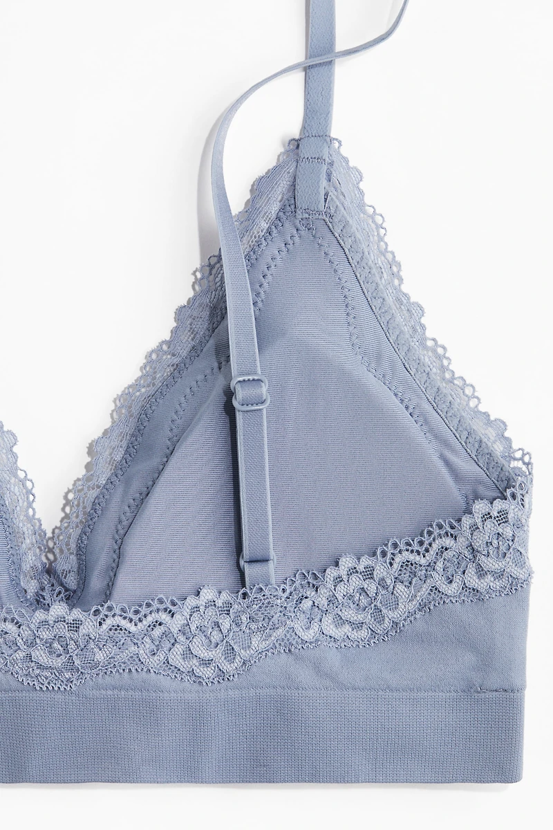 Seamless Padded Soft-Cup Bra