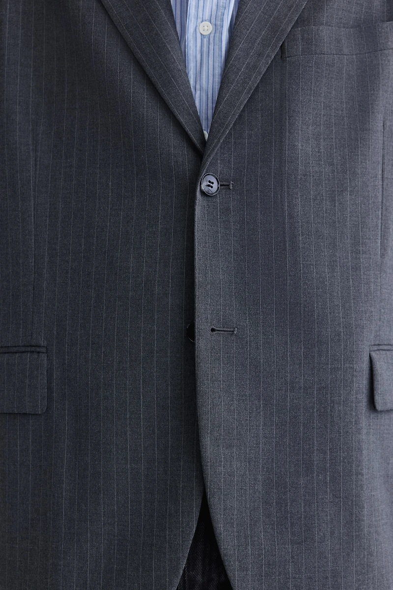 Oversized Single-Breasted Jacket