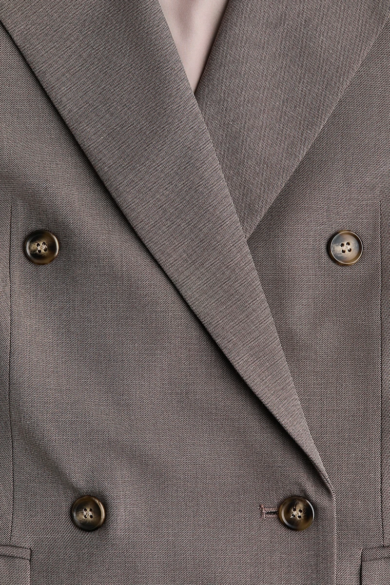 Double-Breasted Blazer