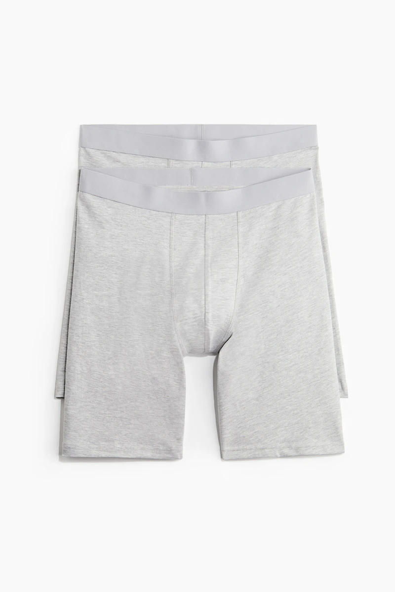 2-Pack Long Boxer Briefs with Lycra®