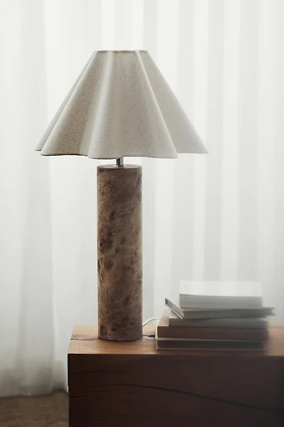 Linen-Blend Lampshade