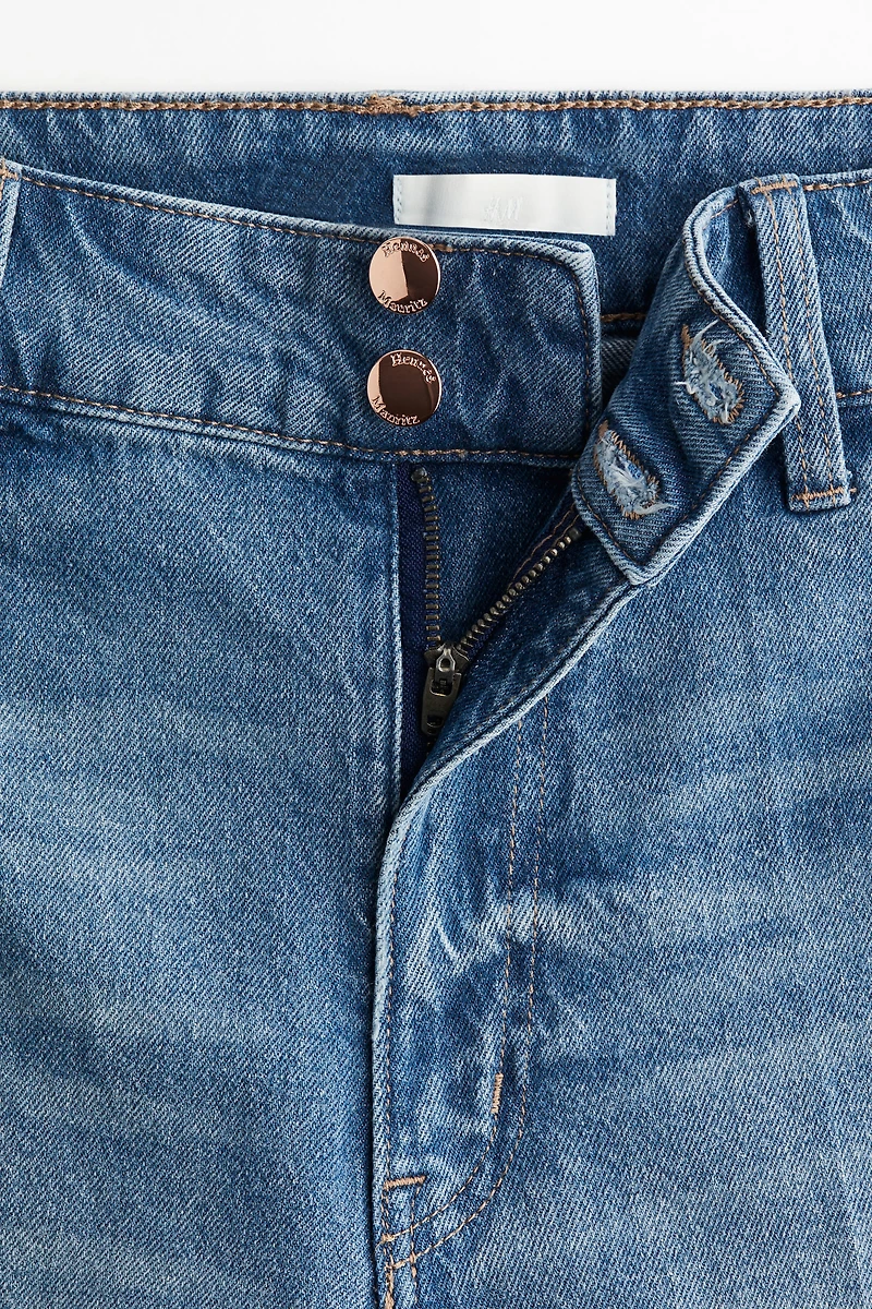 Wide High Jeans