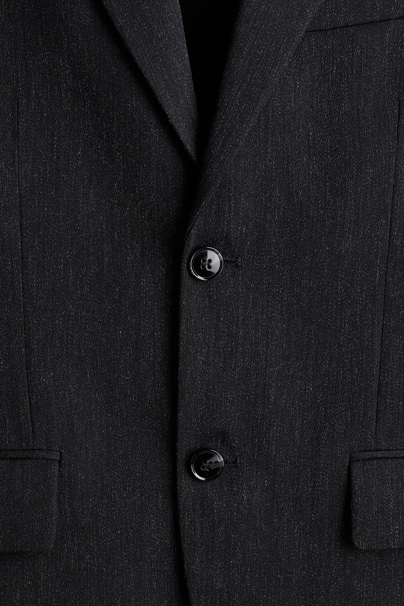 Veste classique à fermeture droite