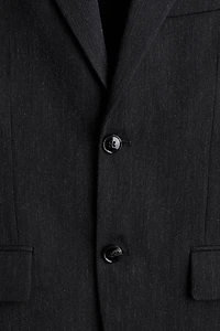 Veste classique à fermeture droite