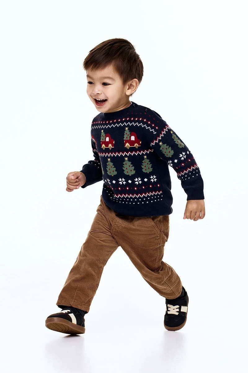 Cotton Corduroy Pants