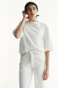 T-shirt loose en coton