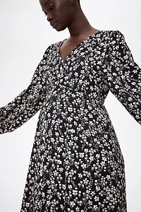 MAMA Button-Front Dress