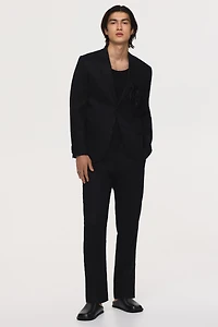 Slim-Fit Linen Jacket
