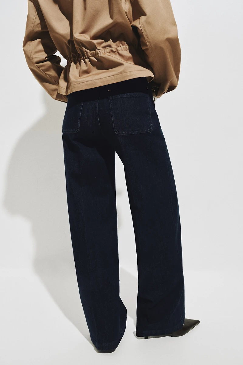 Wide High Waist Jeans