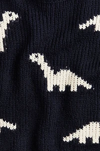 Jacquard-Knit Sweater