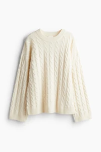 Cable-Knit Sweater