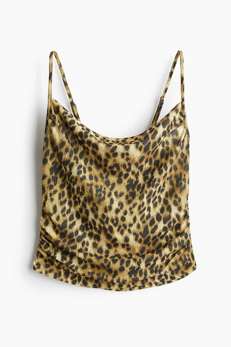 Cowl-neck Camisole Top