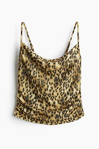 Cowl-neck Camisole Top