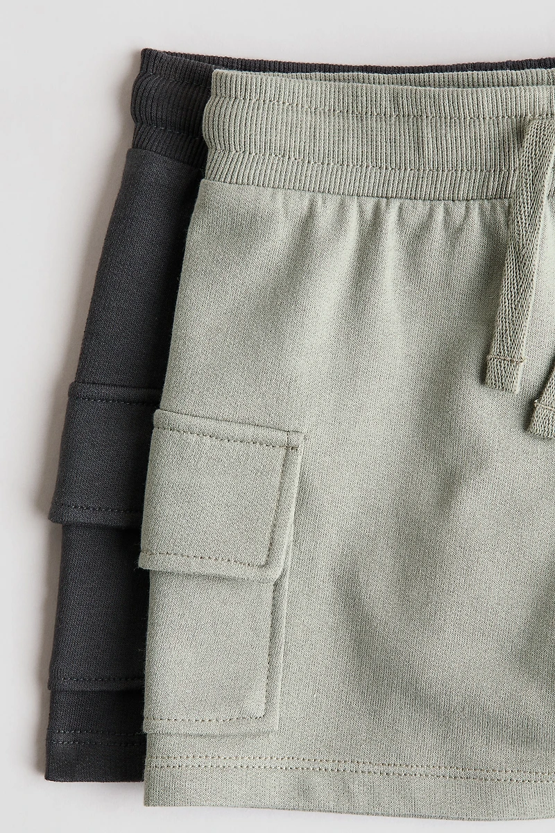 2-pack Cargo Sweatshorts
