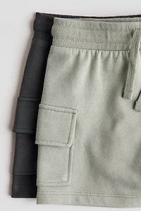 2-pack Cargo Sweatshorts