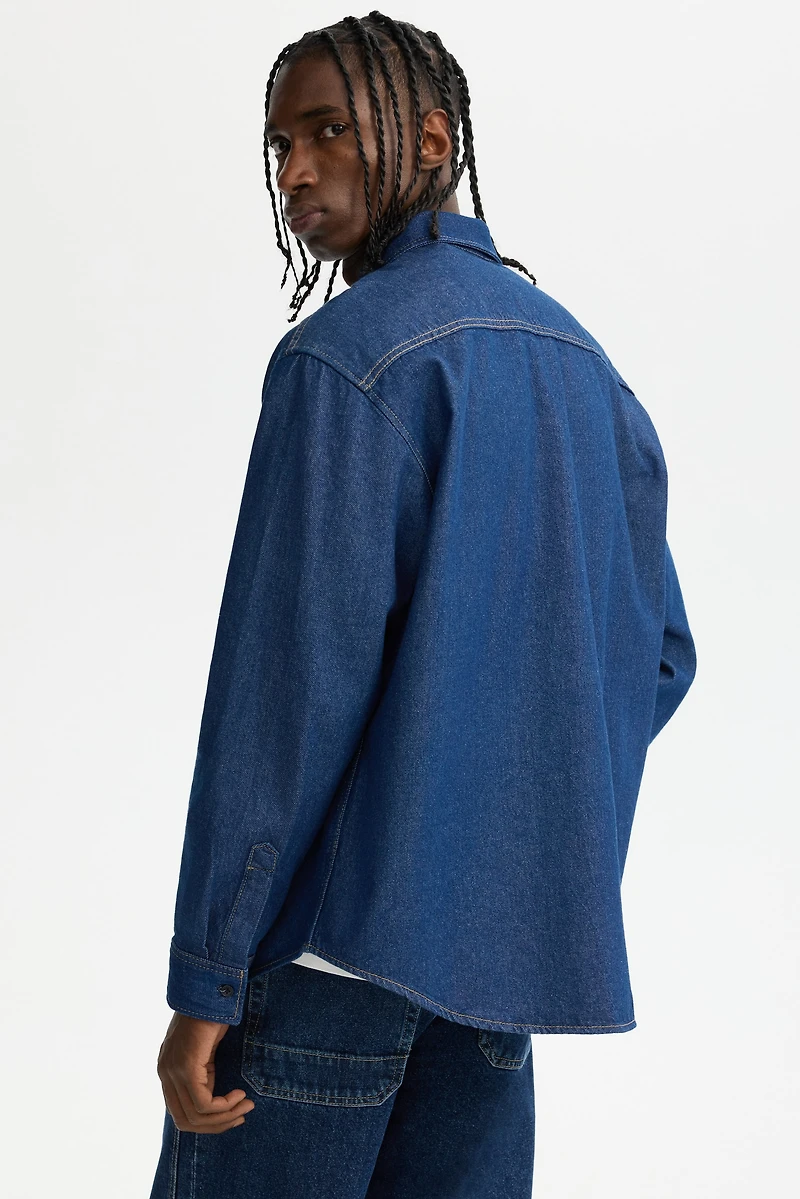 Loose-fit Denim Shirt