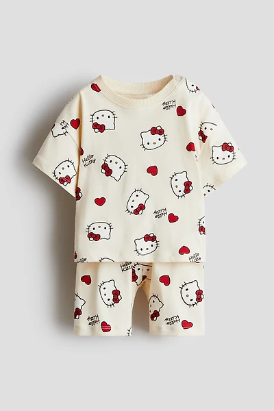 2-Piece Printed Cotton Set