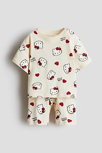2-Piece Printed Cotton Set