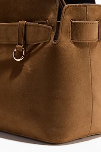 Sac fourre-tout avec bride décorative