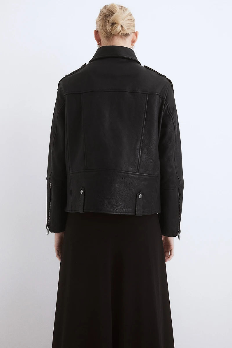 Leather Biker Jacket